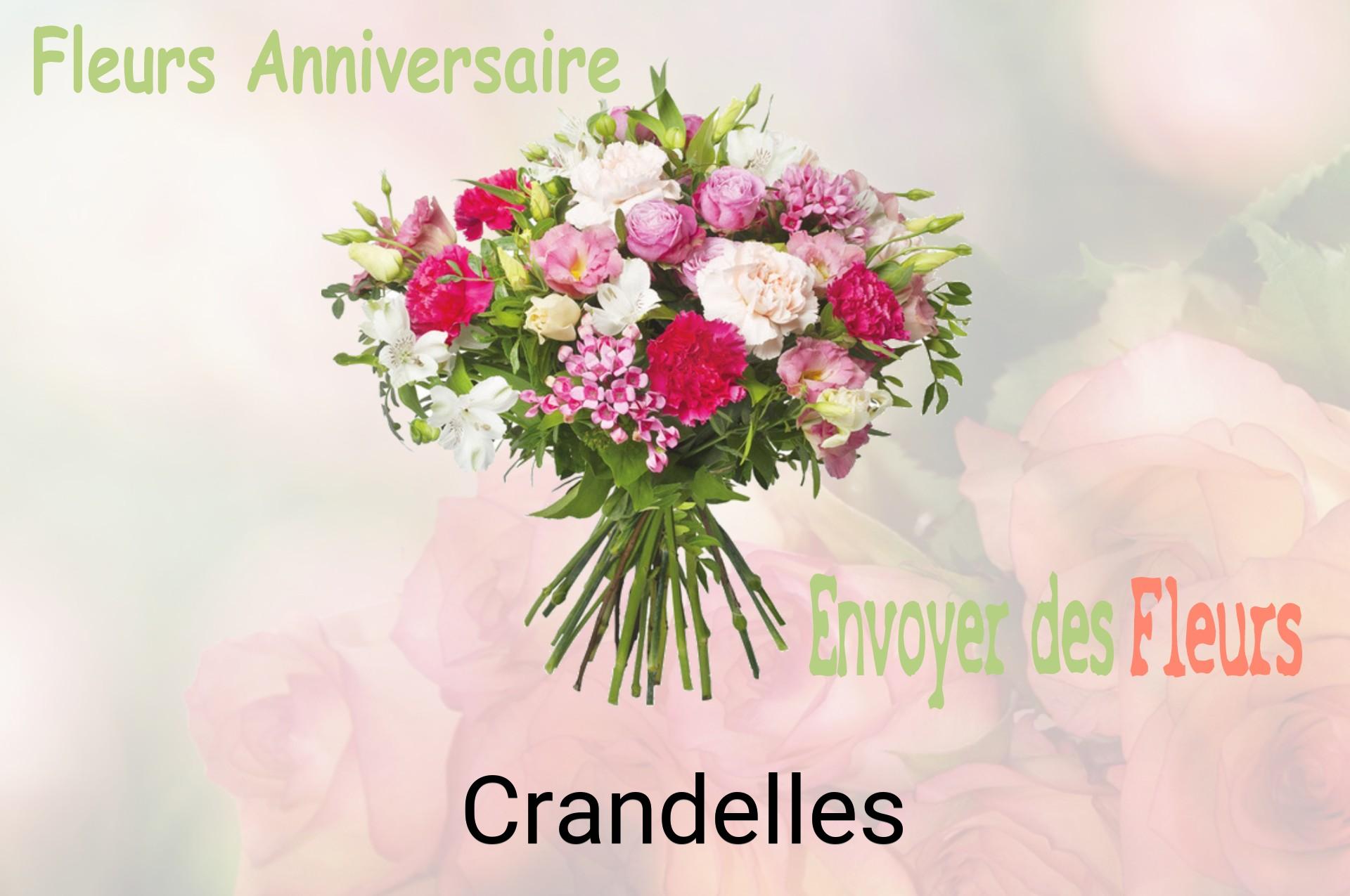 Bouquet de fleurs d’anniversaire livré à Crandelles