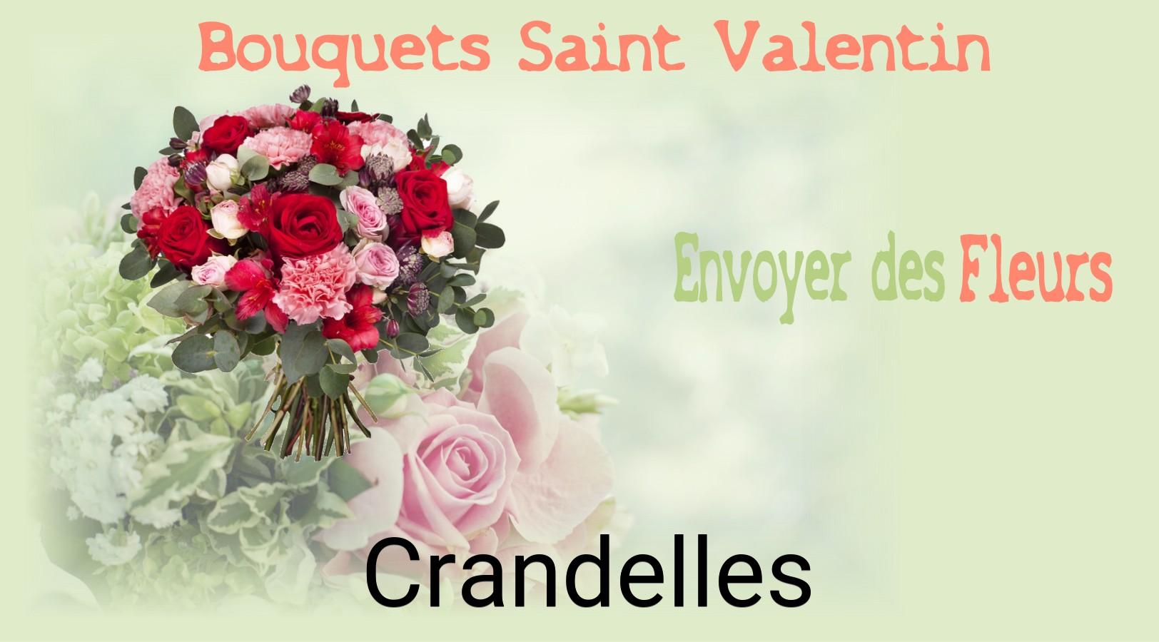 Roses de Saint-Valentin livrées à Crandelles